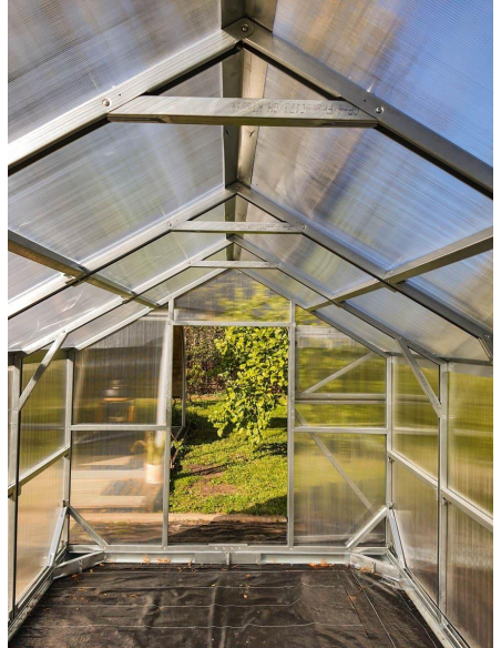 Drivhus ekstra sterk (Bredde 250cm)