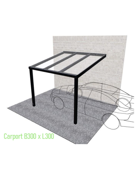 Carport Forta XS (SRW-1A)