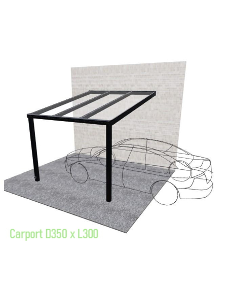 Carport Forta XS (SRW-1A)