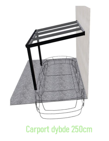 Carport Forta XS (SRF-A-1A)