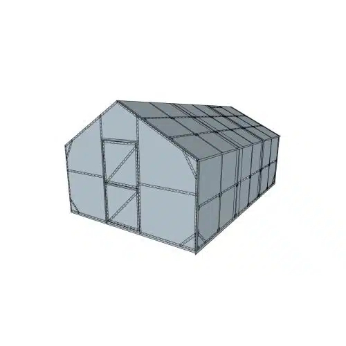 Drivhus ekstra sterk (B345cmxL555cm)