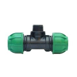 T-kobling 25 x ¾” innvendig gjenge x 25