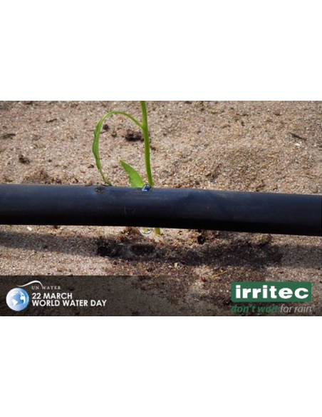 Dryppvanning rør Drip-In 35mil x 40cm (400m)