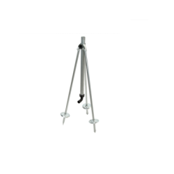 Spraystativ med tre ben, 1" utvendig gjenge