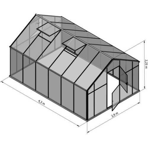 Drivhus “Sanus” XL