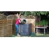 Kompostbeholder Thermo-Wood 600 L med base