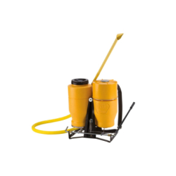 Trykksprøyte på baksiden for pulverbaserte kjemikalier, 6 kg