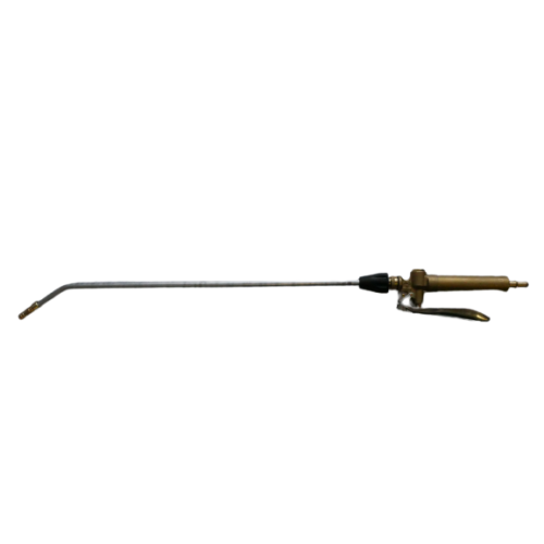 Buet forlengelse 60 cm med messinghåndtak og justerbart munnstykke