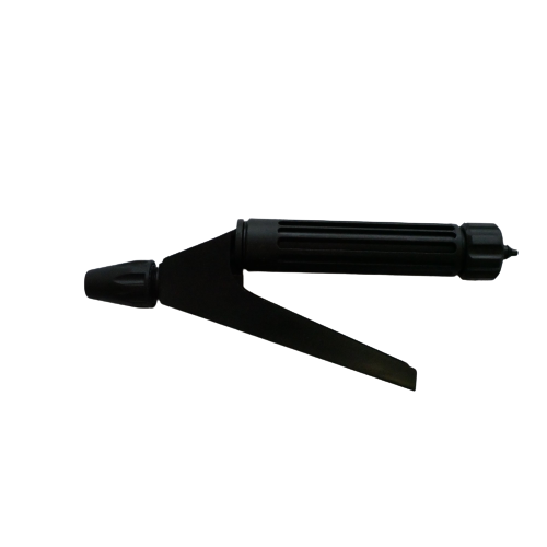 Rask plastpistol med håndtak