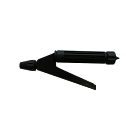 Rask plastpistol med håndtak