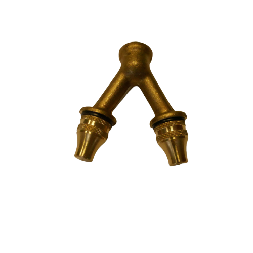 Dobbel dyse i messing