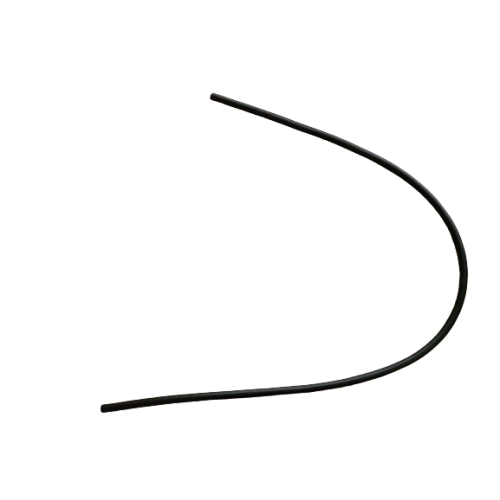 PVC-slange for sprinkler 120 cm svart