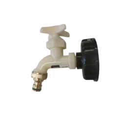 Adapter til IBC 60mm med ventil