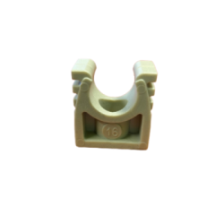 Rørholder for veggmontering, 16 mm