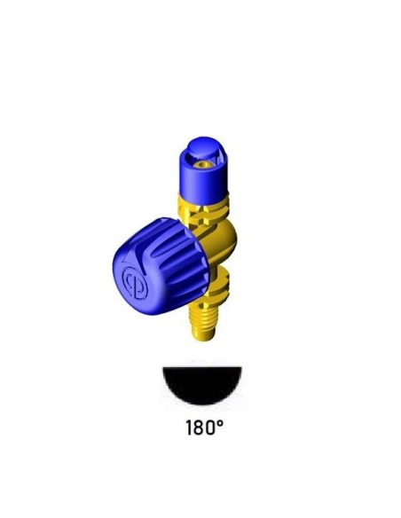 Mikrosprinkler Idra 180 grader med ventil