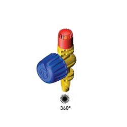 Mikrosprinkler Idra 360 grader med ventil