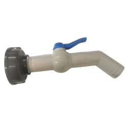 Adapter til IBC 60mm 1" utv.gje. x 32mm rør