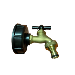 Adapter til IBC med ventil 60mm