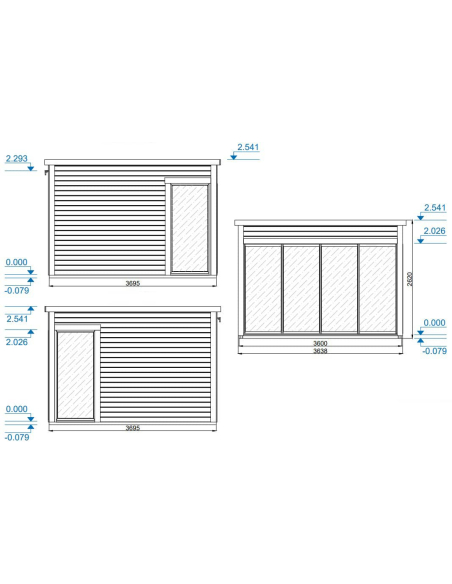 Anneks FREBURK 45mm (13.3m2)