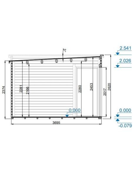 Anneks FREBURG-5 45mm (13.3m2)