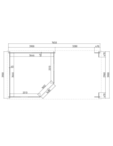 Anneks GRONIGEN 40mm (13.84m2)