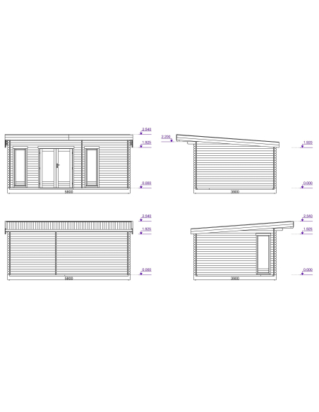 Anneks DORSTENE 40mm 2 rom (20.30m2)
