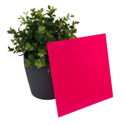 Akrylplater Rosa (158) 3mm 1220 x 2440mm