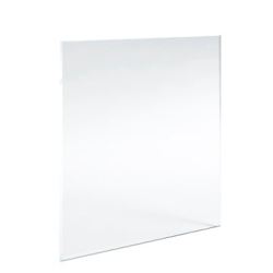 3mm glas med skarp kant - Store størrelser (spesialtilpasset)