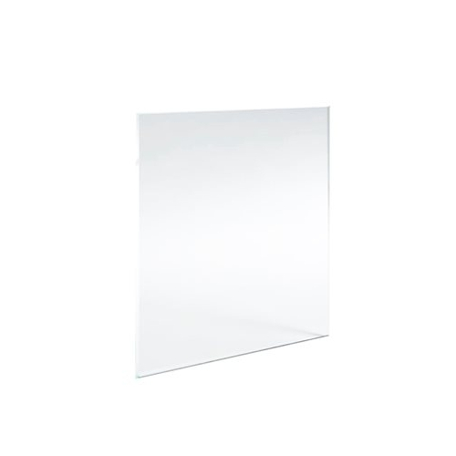 3mm herdet glass med herdeslipt kant - Klar (spesialtilpasset)