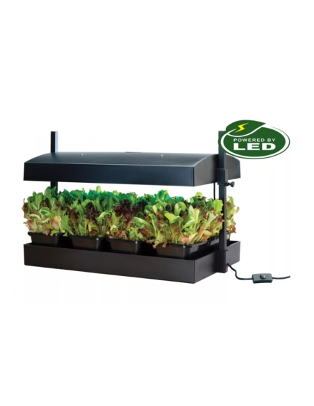 Grow Light spirekasse 16W svart