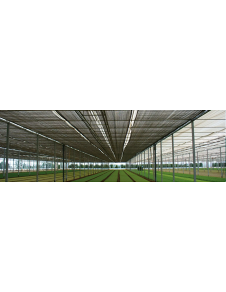 Solskjerming netting for drivhus, 2x10m