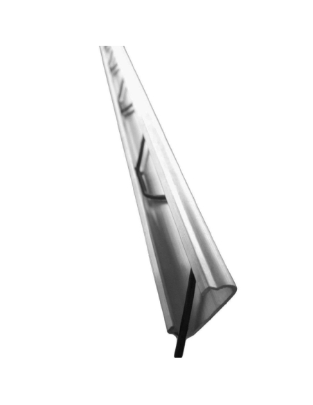Aluminiumsprofil med GreenClick filmfestewire, 2,4 m
