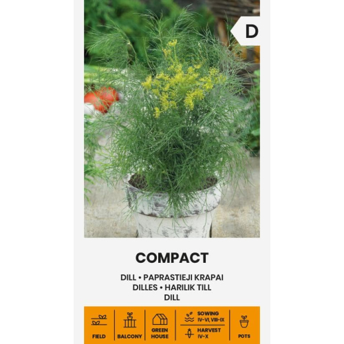 Dillfrø COMPACT