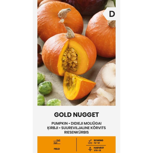 Gresskarfrø GOLD NUGGET