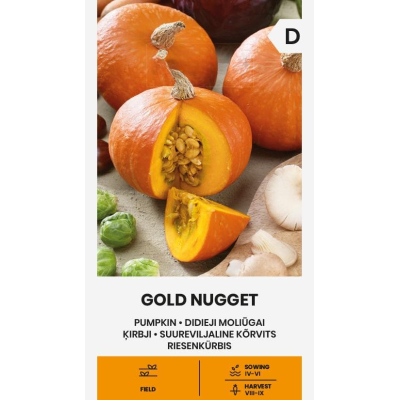 Gresskarfrø GOLD NUGGET