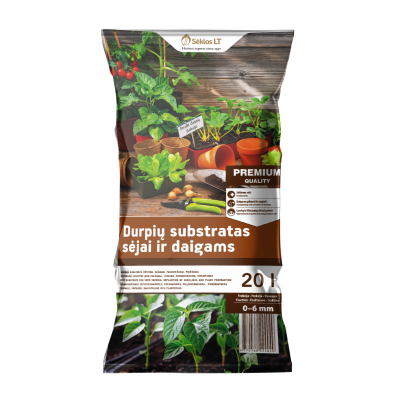 Substrat forvspriring, forkultivering, formering og planting 20L