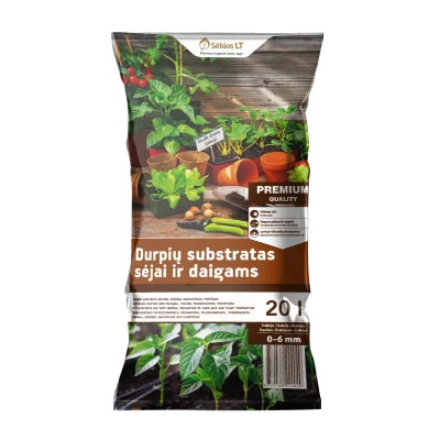 Substrat forvspriring, forkultivering, formering og planting 20L