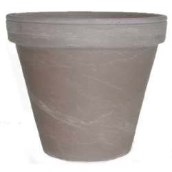 Blomsterpotte keramikk 10cm grå