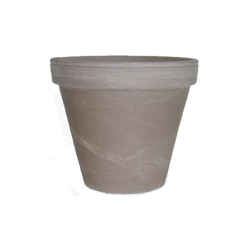 Blomsterpotte keramikk 14cm grå