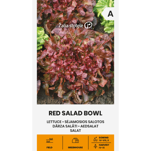 Salatfrø RED SALAD BOWL