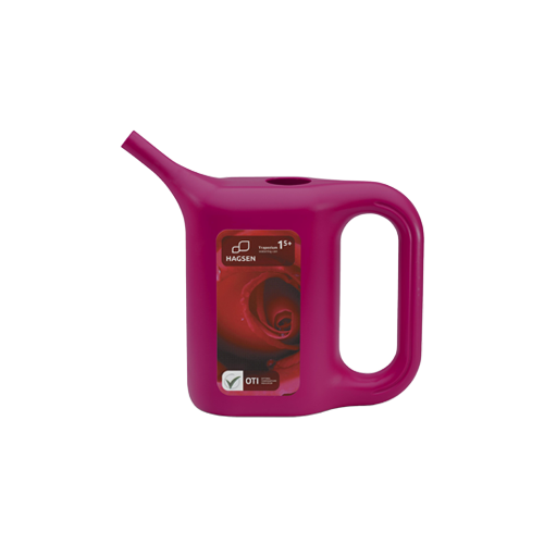 Vannkanne 1,5L MØRK RØD (MAXPOL)