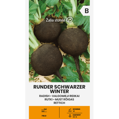 Reddik Runder Schwarzer Winter