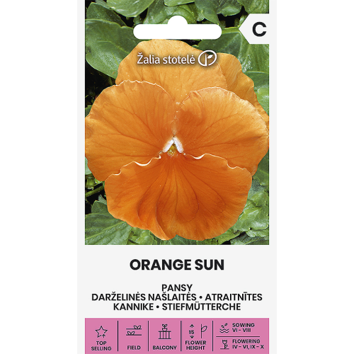 Stemorsblomster ORANGE SUN