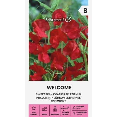 Blomsterert WELCOME