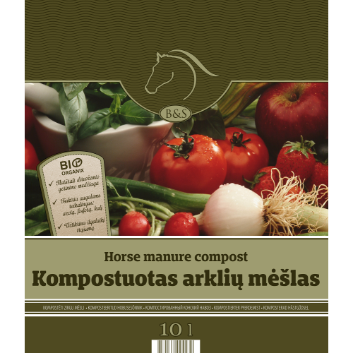 Kompostert Hestegjødsel 10L