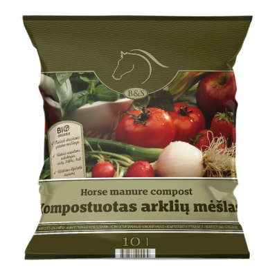 Kompostert Hestegjødsel 10L
