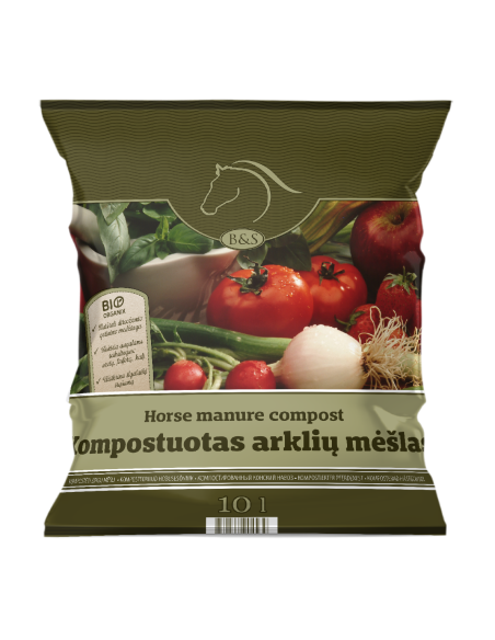 Kompostert Hestegjødsel 10L