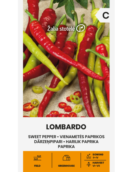 Paprika SWEET LOMBARDO