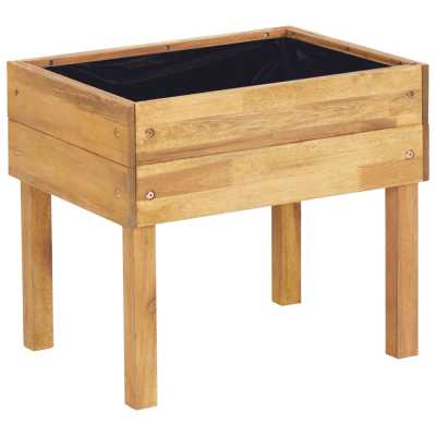 Hevet plantekasse 50x40x45cm akasie