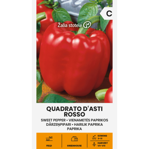 Paprika QUADRATO D'ASTI ROSSO